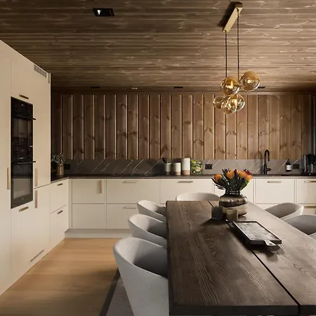 شاليه Lakehouse Moss With Sauna, Boat & Jacuzzi Flatland