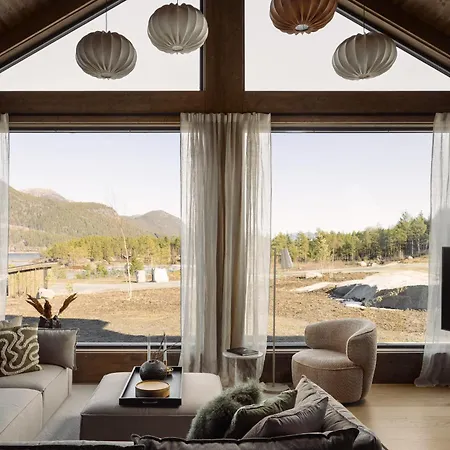 シャレー Lakehouse Moss With Sauna, Boat & Jacuzzi *