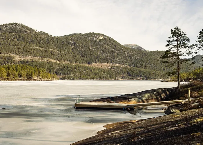 Lakehouse Moss With Sauna, Boat & Jacuzzi *
